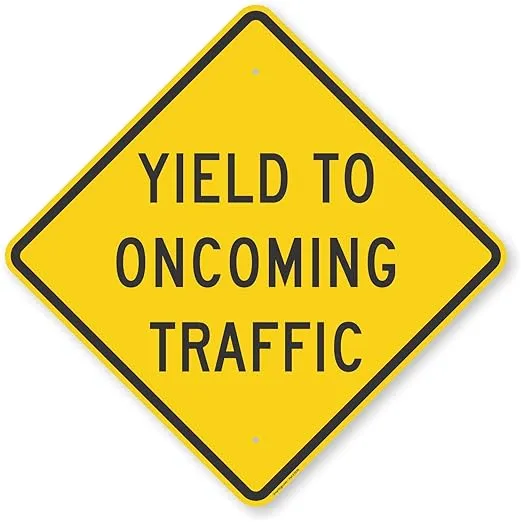 Aluminio Tráfico Señal