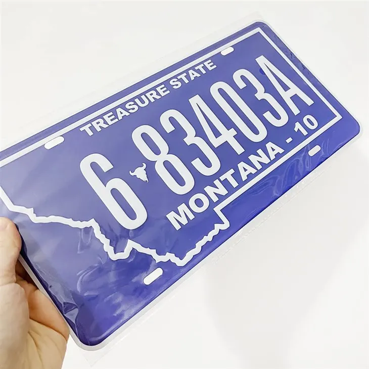 Placa gruesa y duradera en relieve.