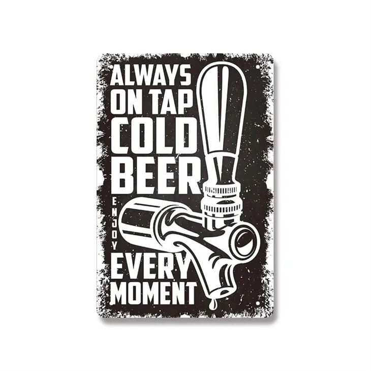 Pintura de hojalata antigua